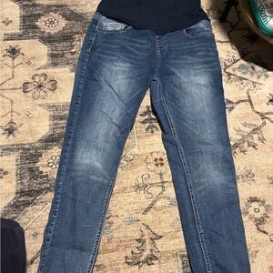 Women's Blue Maternity Jeans